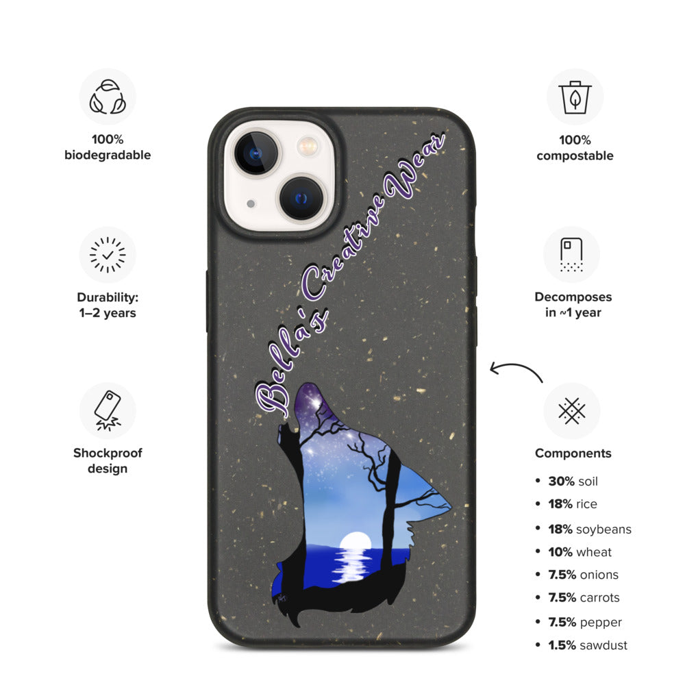 Howling - I Phone case - Biodegradable