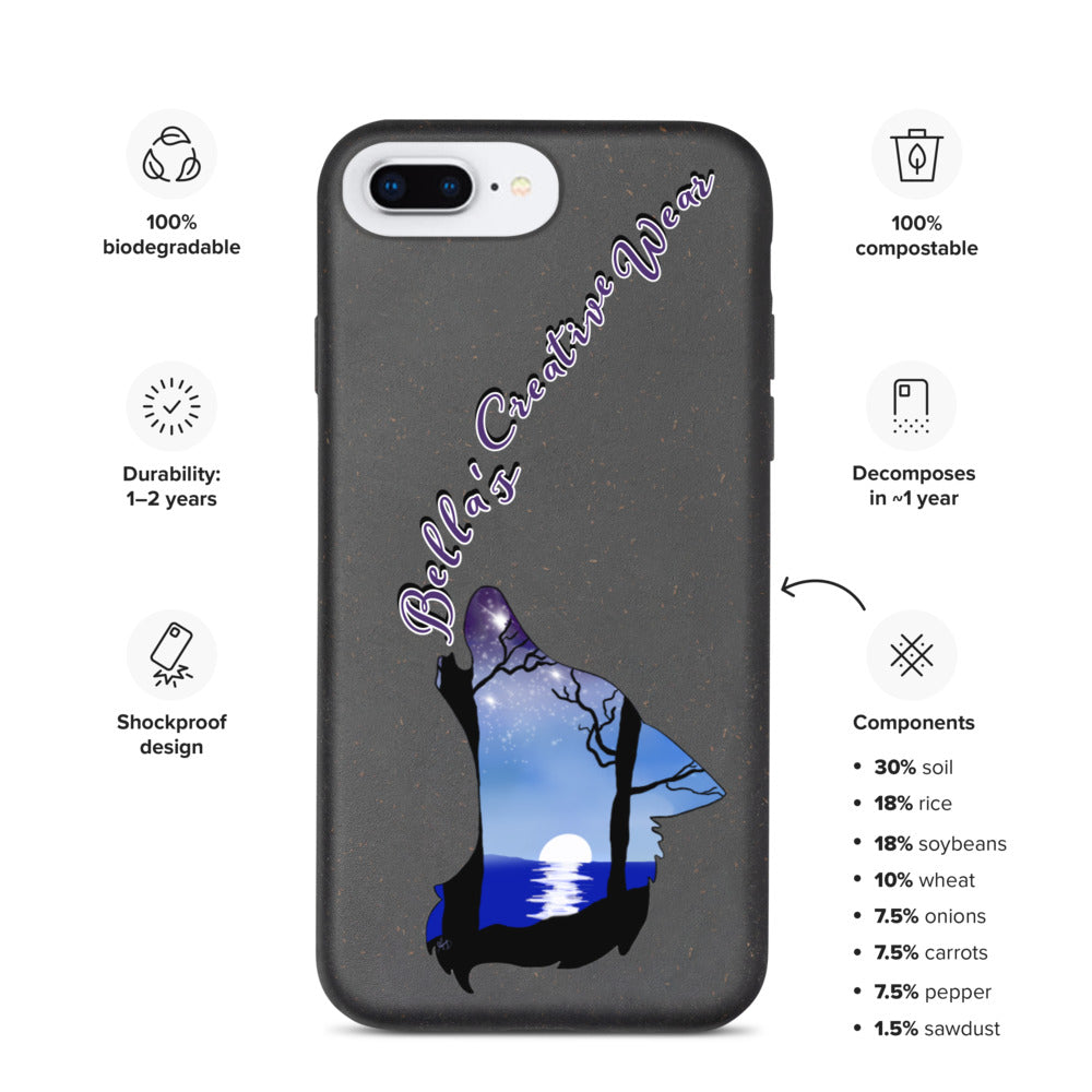 Howling - I Phone case - Biodegradable
