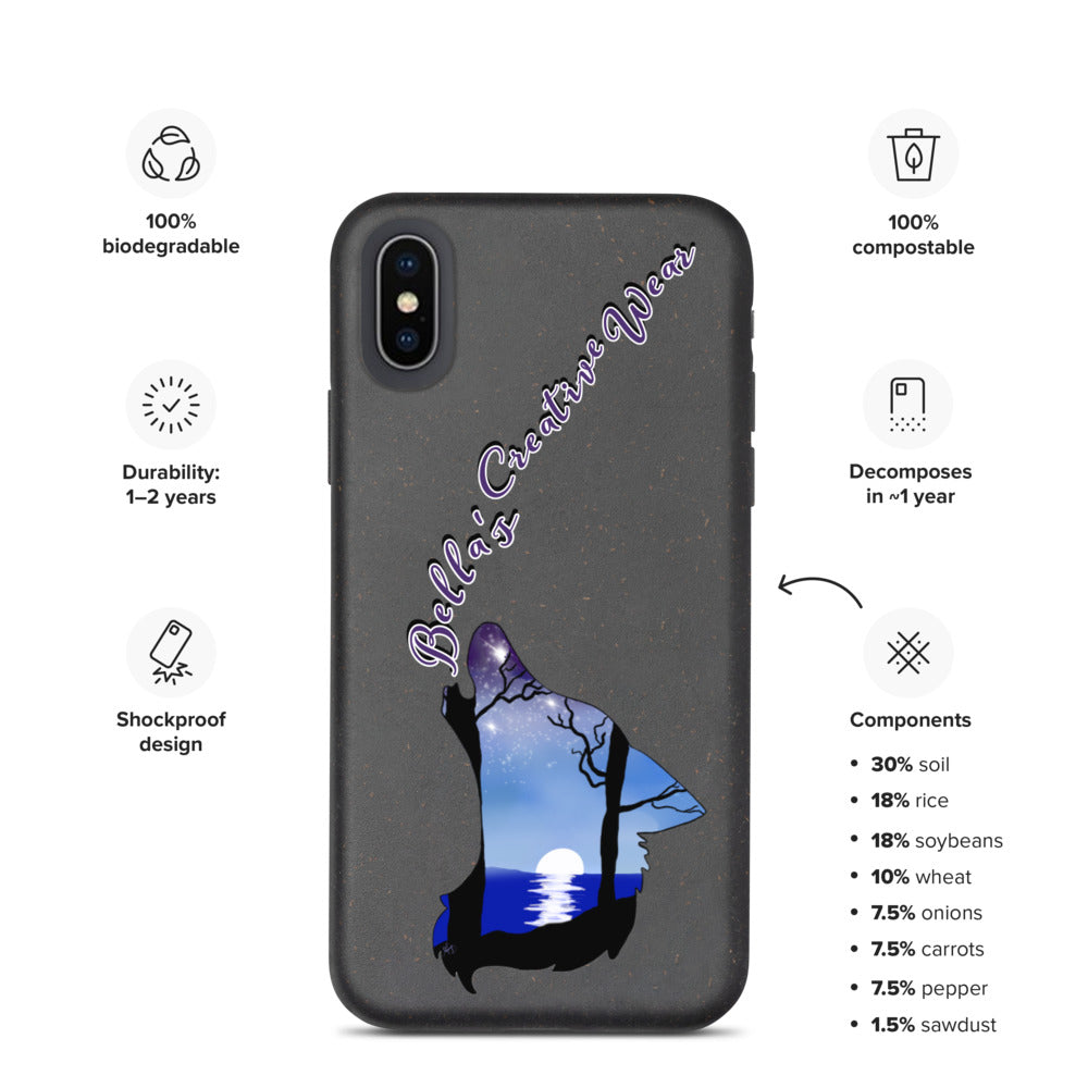 Howling - I Phone case - Biodegradable