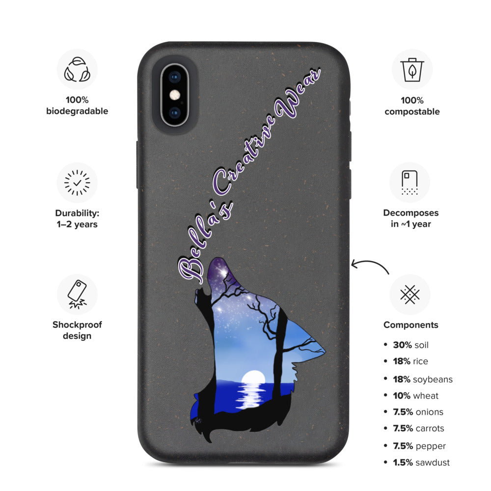 Howling - I Phone case - Biodegradable