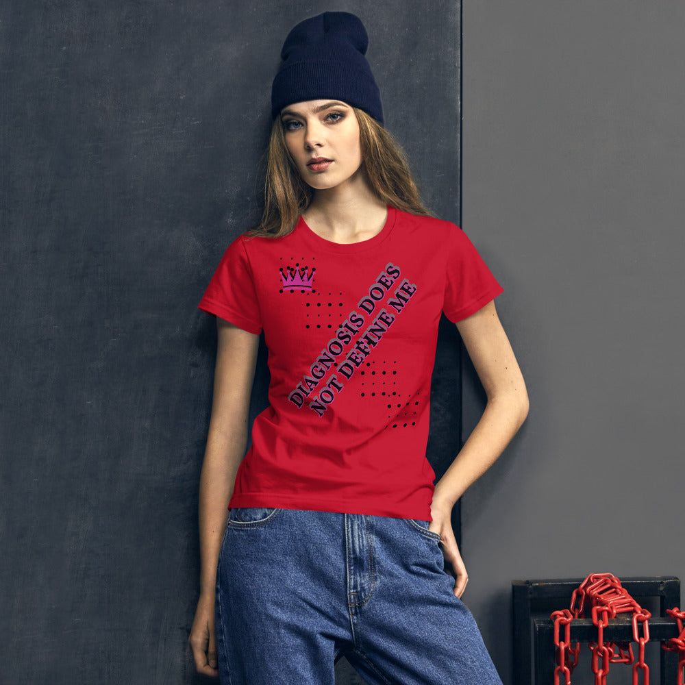 DIAGNOSIS DOES NOT DEFINE ME | Fitted Anvil Comfort Tee