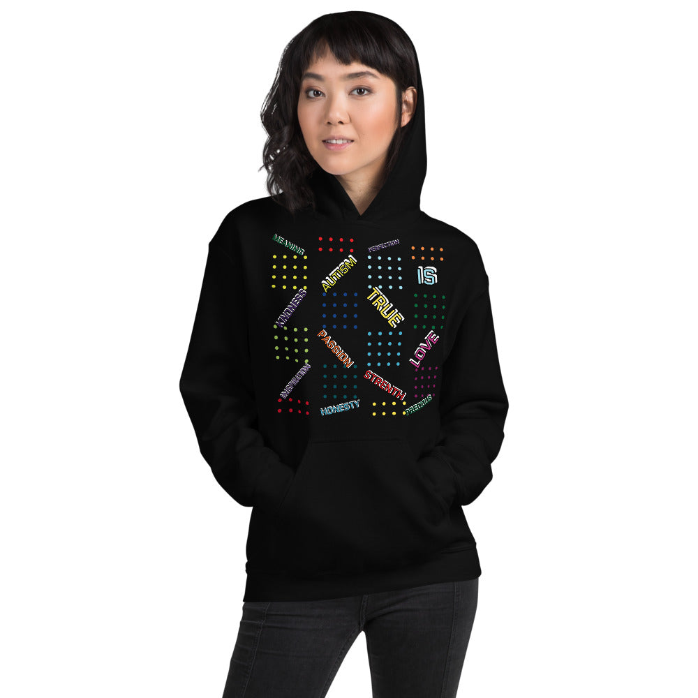 WHAT IT MEANS TO BE AUTISTIC | UNISEX HEAVY DUTY PULLOVER SWEATER