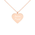 Autism Proud Engraved Necklace