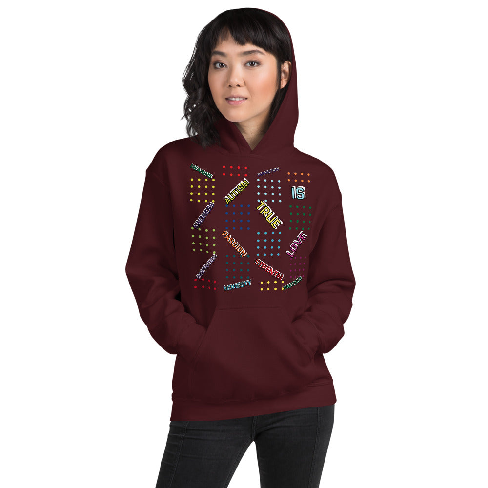 WHAT IT MEANS TO BE AUTISTIC | UNISEX HEAVY DUTY PULLOVER SWEATER