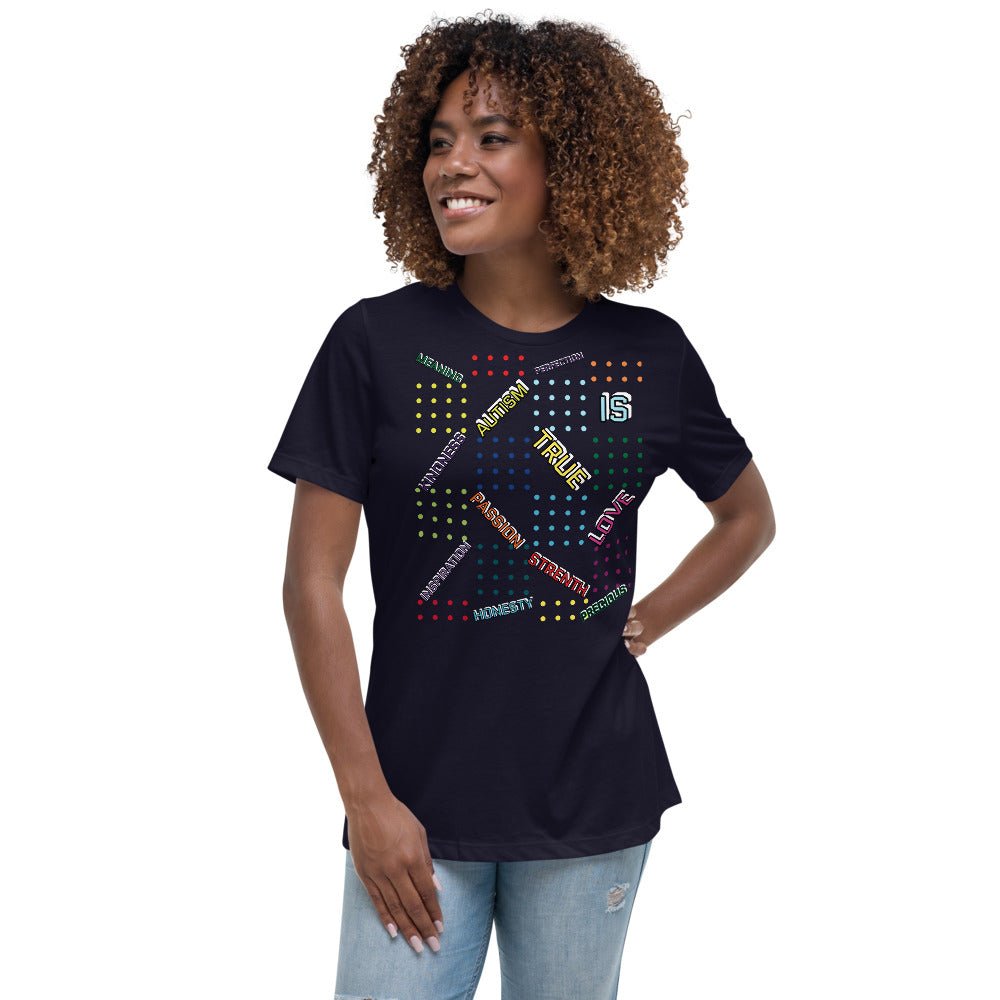 WHAT IT MEANS TO BE AUTISTIC | PREMIUM BELLA CANVAS COMFORT FITTED TEE