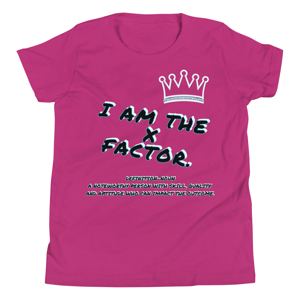 I AM THE X FACTOR. | EXTREME COMFORT TEEN SHIRT