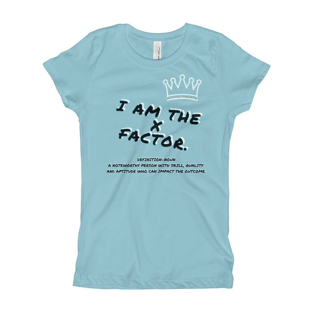 I AM THE X FACTOR. | GIRLS EXTREME COMFORT SLIM FIT SHIRT