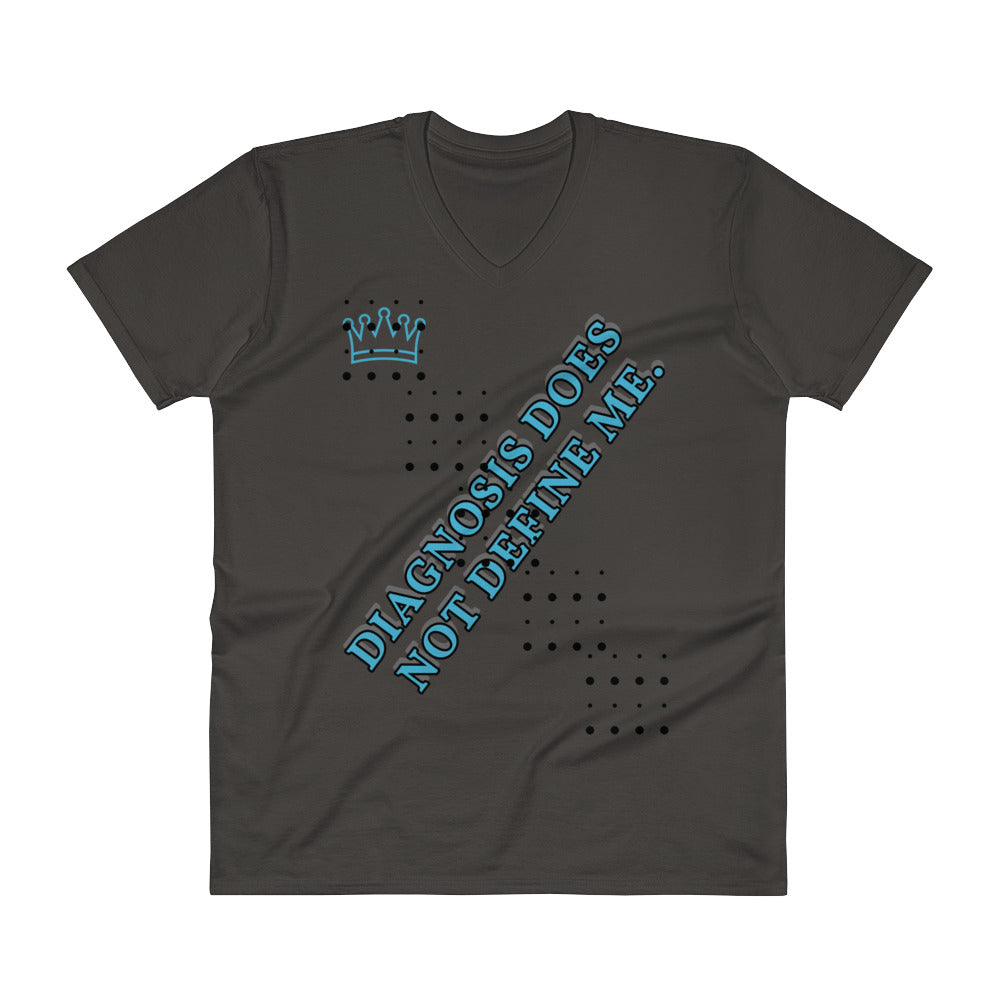 DIAGNOSIS DOES NOT DEFINE ME | V-Neck | Anvil Comfort Tee