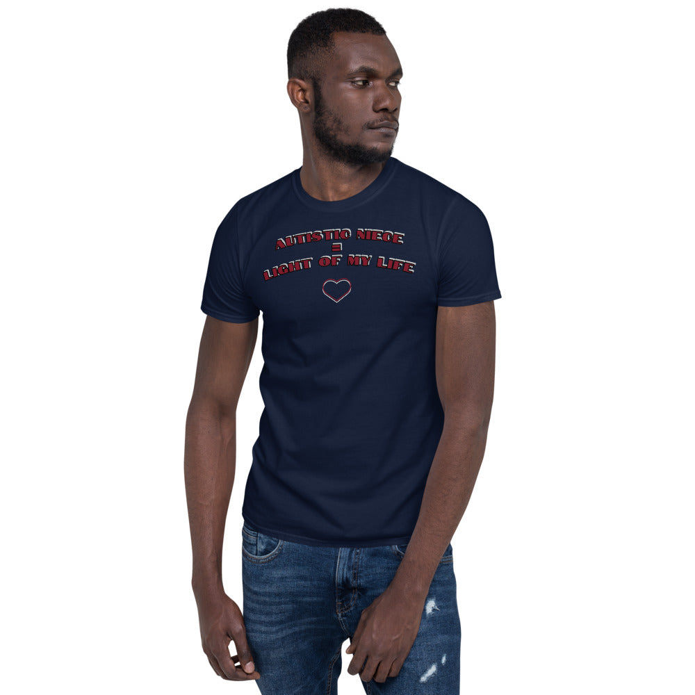 AUTISTIC NIECE = LIGHT OF MY LIFE | PREMIUM COMFORT TEE