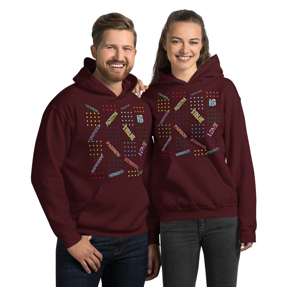 WHAT IT MEANS TO BE AUTISTIC | UNISEX HEAVY DUTY PULLOVER SWEATER