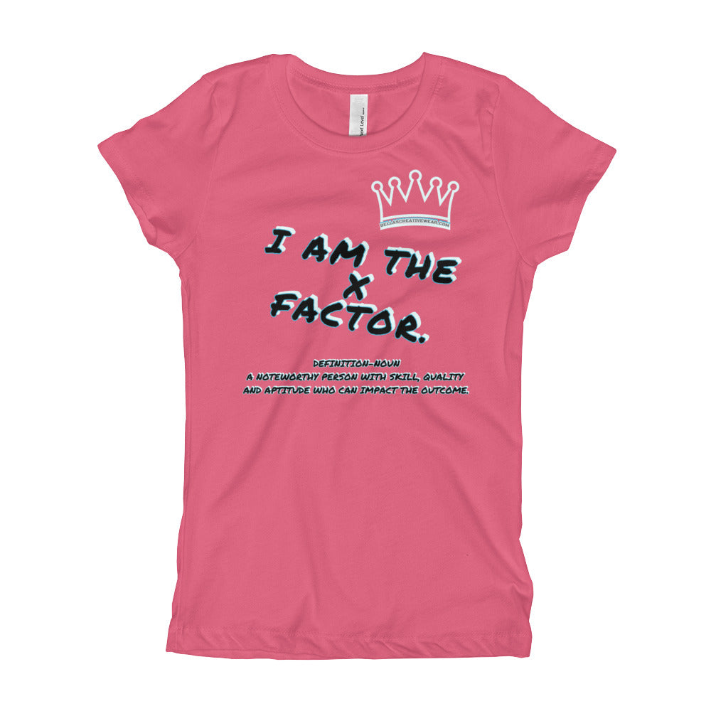 I AM THE X FACTOR. | GIRLS EXTREME COMFORT SLIM FIT SHIRT