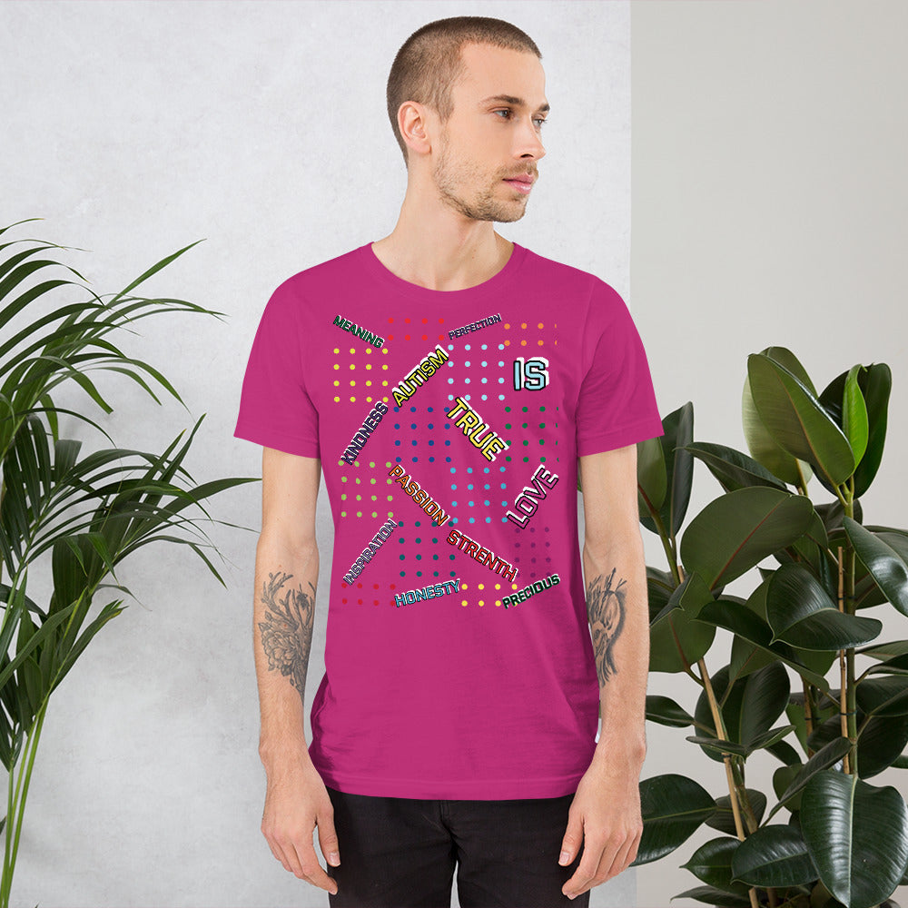 WHAT IT MEANS TO BE AUTISTIC | PREMIUM BELLA CANVAS COMFORT TEE
