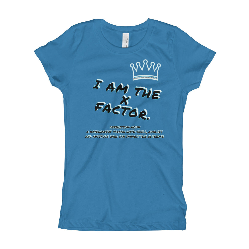 I AM THE X FACTOR. | GIRLS EXTREME COMFORT SLIM FIT SHIRT