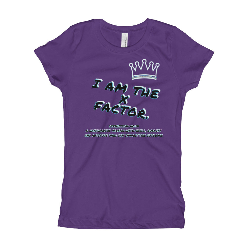 I AM THE X FACTOR. | GIRLS EXTREME COMFORT SLIM FIT SHIRT