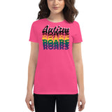 Autism ROARS | Womens Fitted Tee