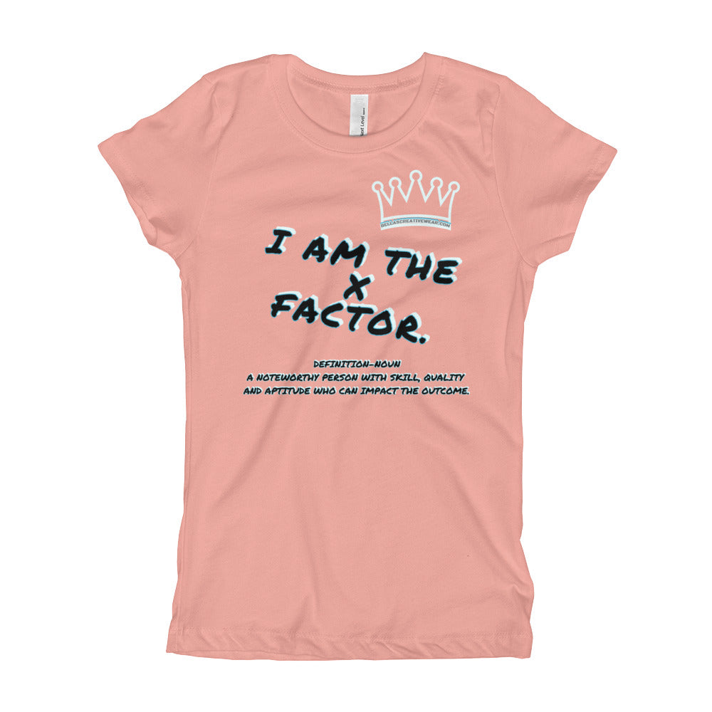 I AM THE X FACTOR. | GIRLS EXTREME COMFORT SLIM FIT SHIRT