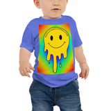 Rainbow Smiley | Baby Short Sleeve Tee