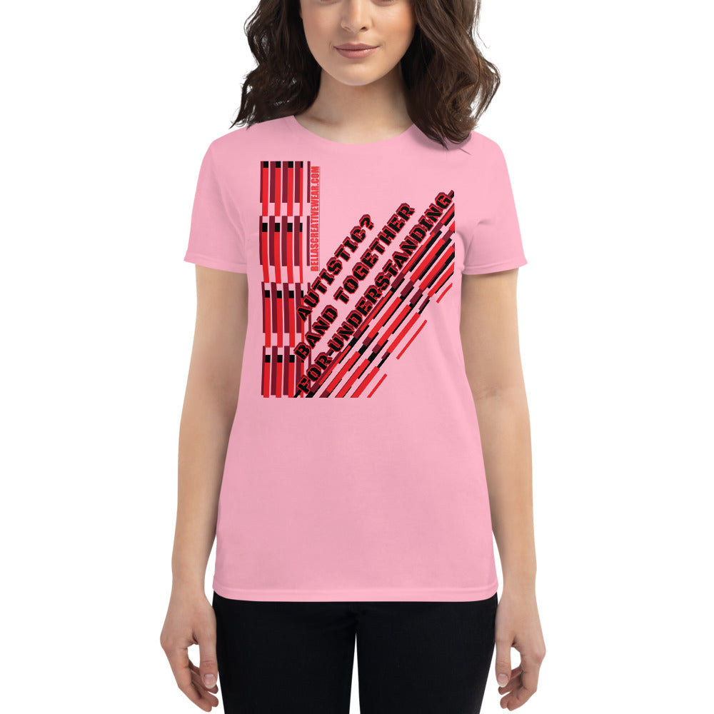 AUTISTIC? BAND TOGETHER FOR UNDERSTANDING | PREMIUM ANVIL TEE