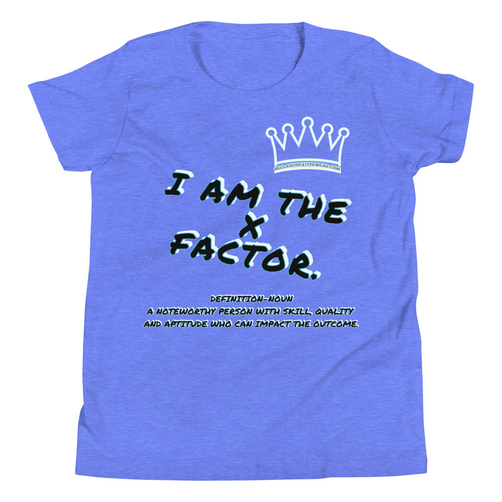 I AM THE X FACTOR. | EXTREME COMFORT KIDS SHIRT