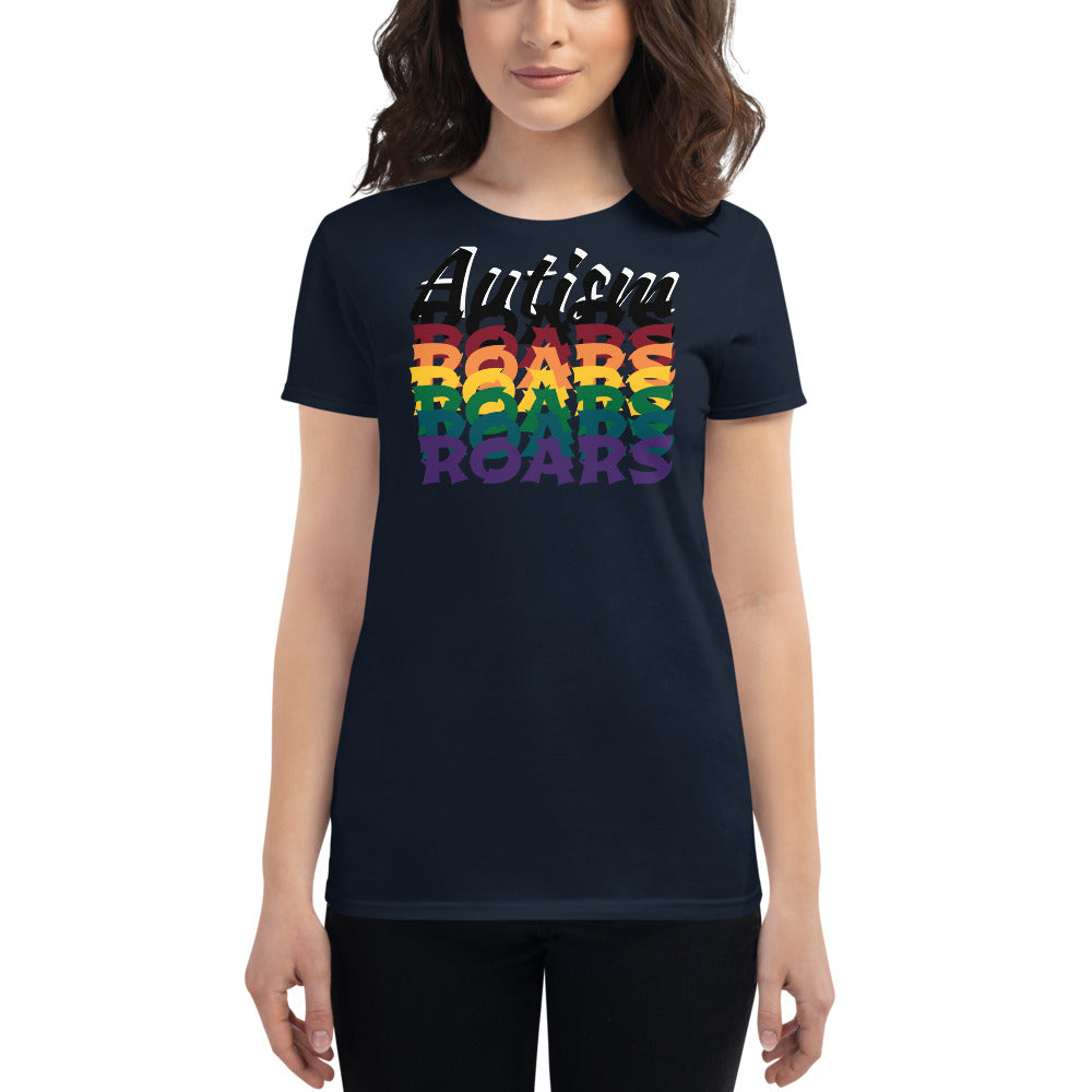 Autism ROARS | Womens Fitted Tee