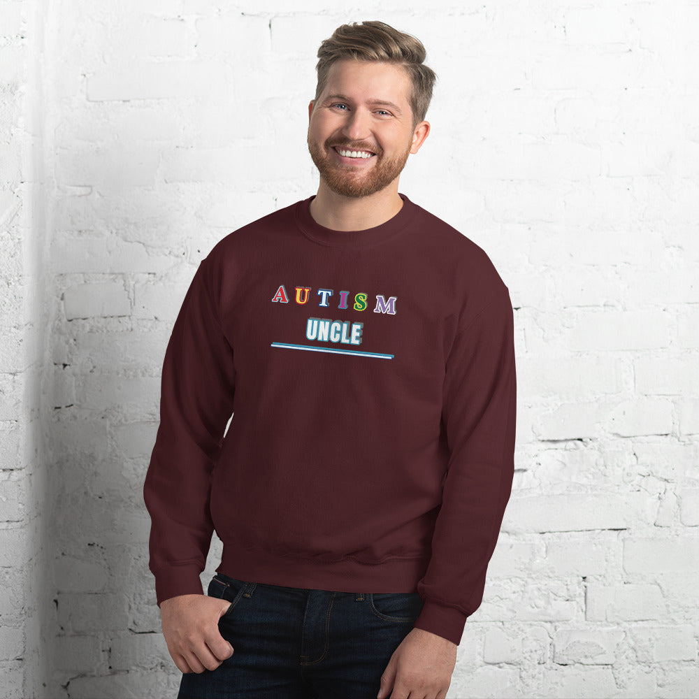 AUTISM UNCLE | BELLA CANVAS COMFORT SWEAT SHIRT