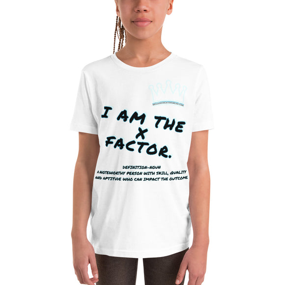 I AM THE X FACTOR. | EXTREME COMFORT KIDS SHIRT