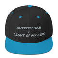 SNAP BACK HAT | AUTISTIC SON = LIGHT OF MY LIFE