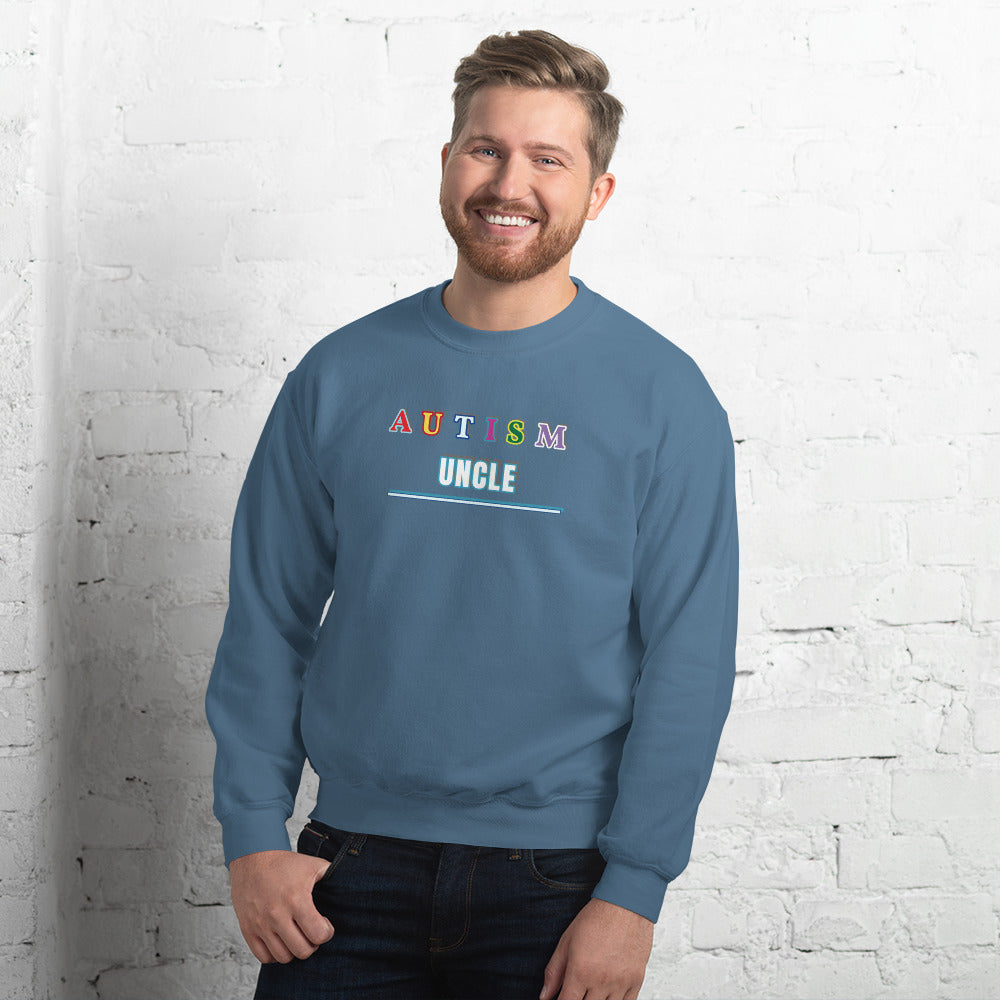 AUTISM UNCLE | BELLA CANVAS COMFORT SWEAT SHIRT