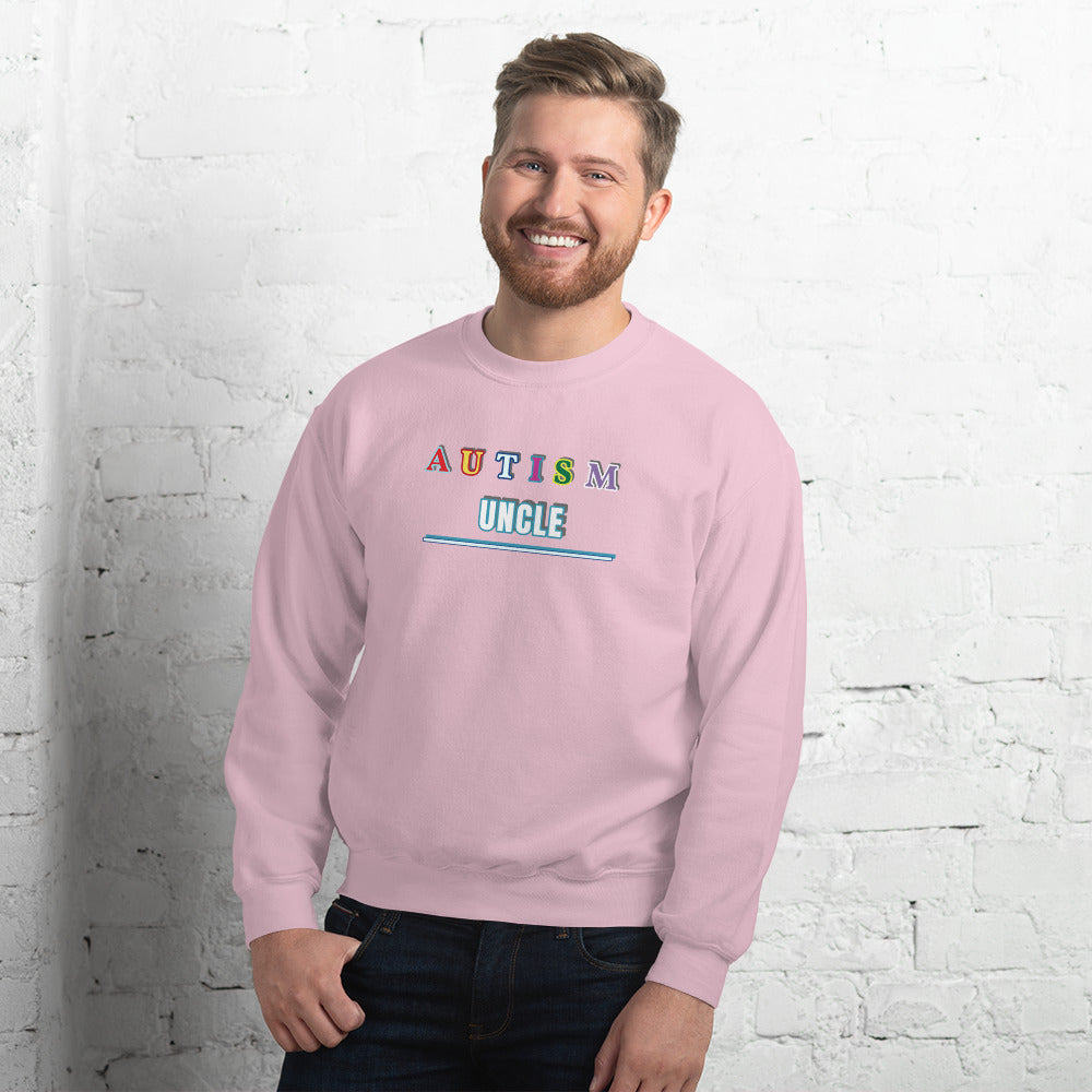AUTISM UNCLE | BELLA CANVAS COMFORT SWEAT SHIRT