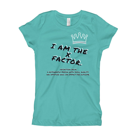 I AM THE X FACTOR. | GIRLS EXTREME COMFORT SLIM FIT SHIRT