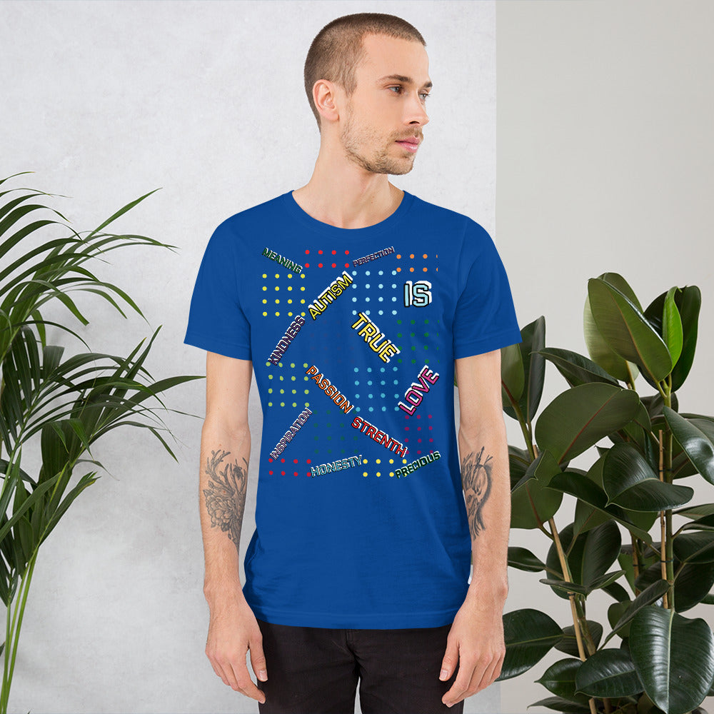 WHAT IT MEANS TO BE AUTISTIC | PREMIUM BELLA CANVAS COMFORT TEE