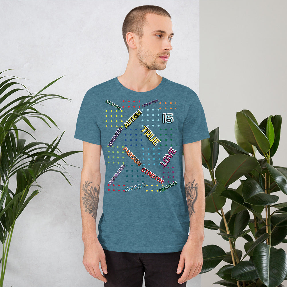 WHAT IT MEANS TO BE AUTISTIC | PREMIUM BELLA CANVAS COMFORT TEE