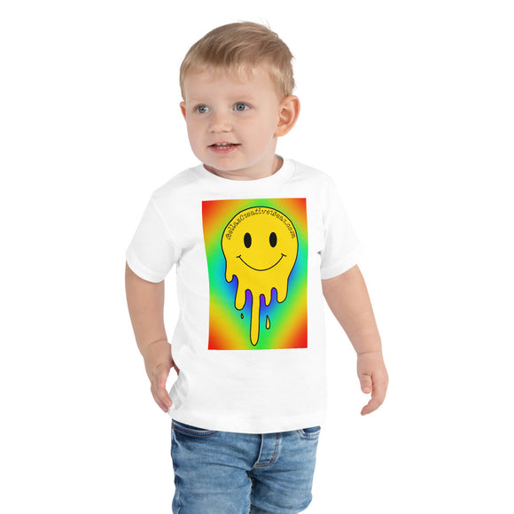 Rainbow Smiley | Toddler Tee