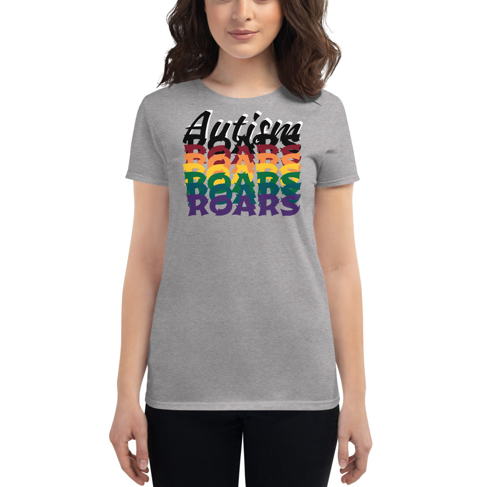 Autism ROARS | Womens Fitted Tee
