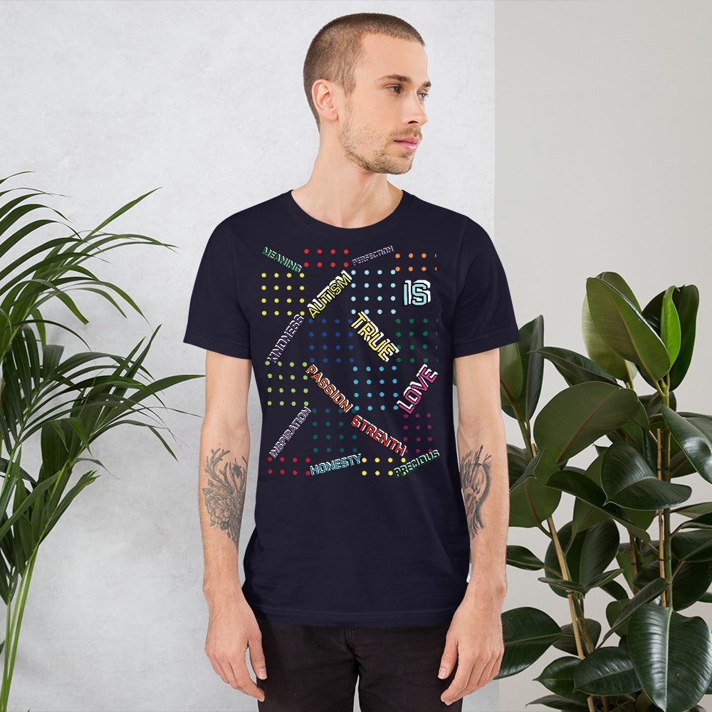 WHAT IT MEANS TO BE AUTISTIC | PREMIUM BELLA CANVAS COMFORT TEE