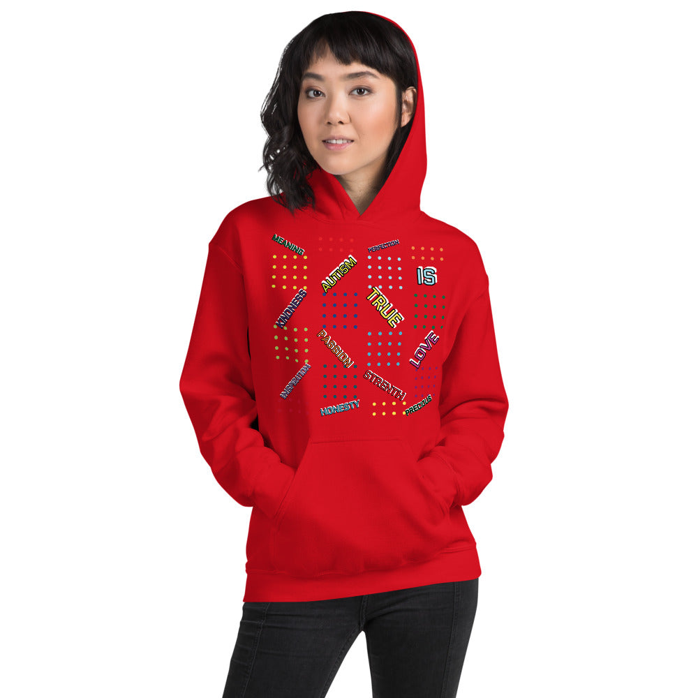 WHAT IT MEANS TO BE AUTISTIC | UNISEX HEAVY DUTY PULLOVER SWEATER