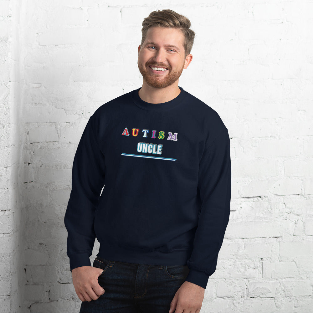 AUTISM UNCLE | BELLA CANVAS COMFORT SWEAT SHIRT