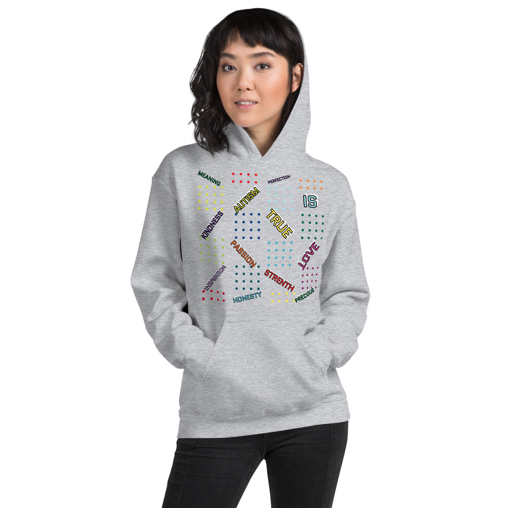 WHAT IT MEANS TO BE AUTISTIC | UNISEX HEAVY DUTY PULLOVER SWEATER