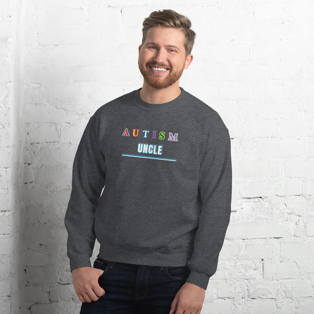 AUTISM UNCLE | BELLA CANVAS COMFORT SWEAT SHIRT