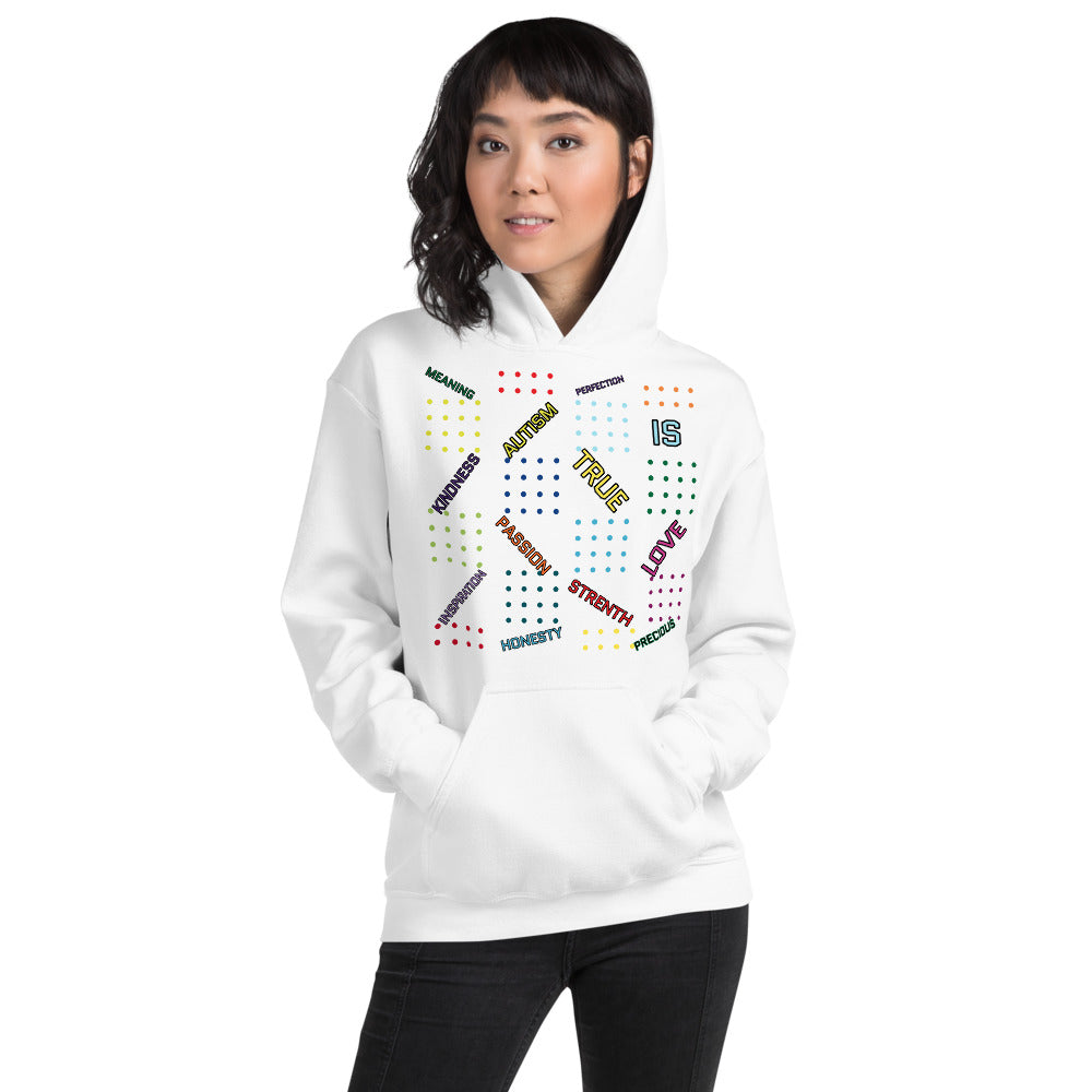 WHAT IT MEANS TO BE AUTISTIC | UNISEX HEAVY DUTY PULLOVER SWEATER
