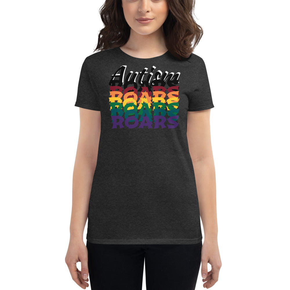 Autism ROARS | Womens Fitted Tee