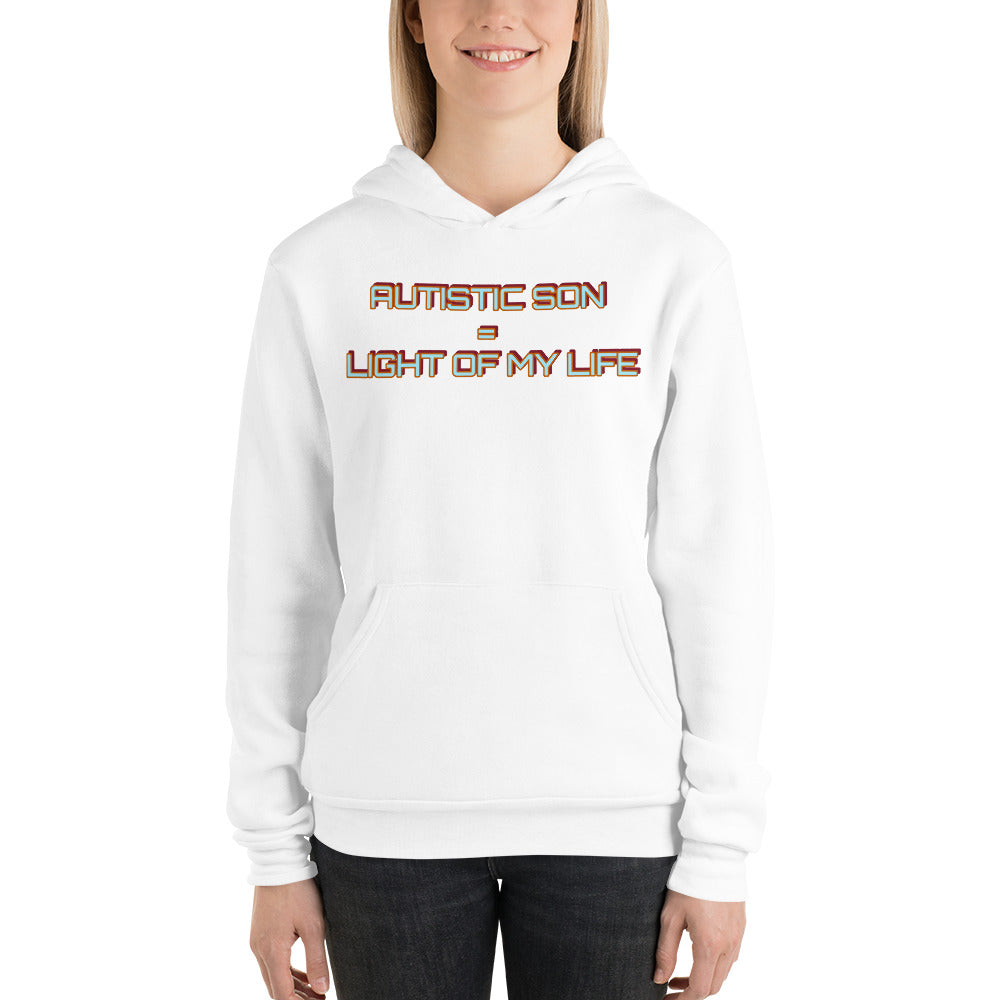 AUTISTIC DAUGHTER = LIGHT OF MY LIFE | LIGHT WEIGHT PREMIUM UNISEX SWEATER