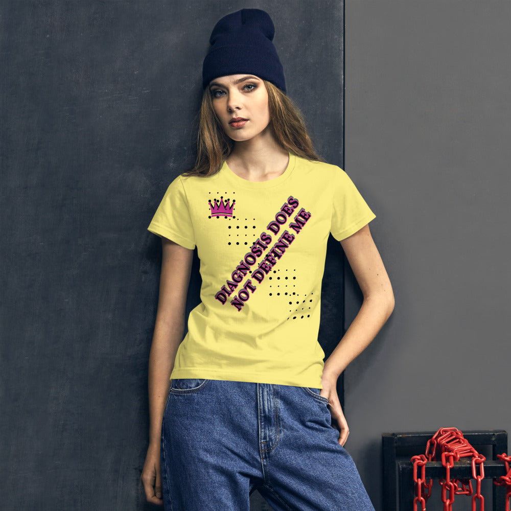 DIAGNOSIS DOES NOT DEFINE ME | Fitted Anvil Comfort Tee