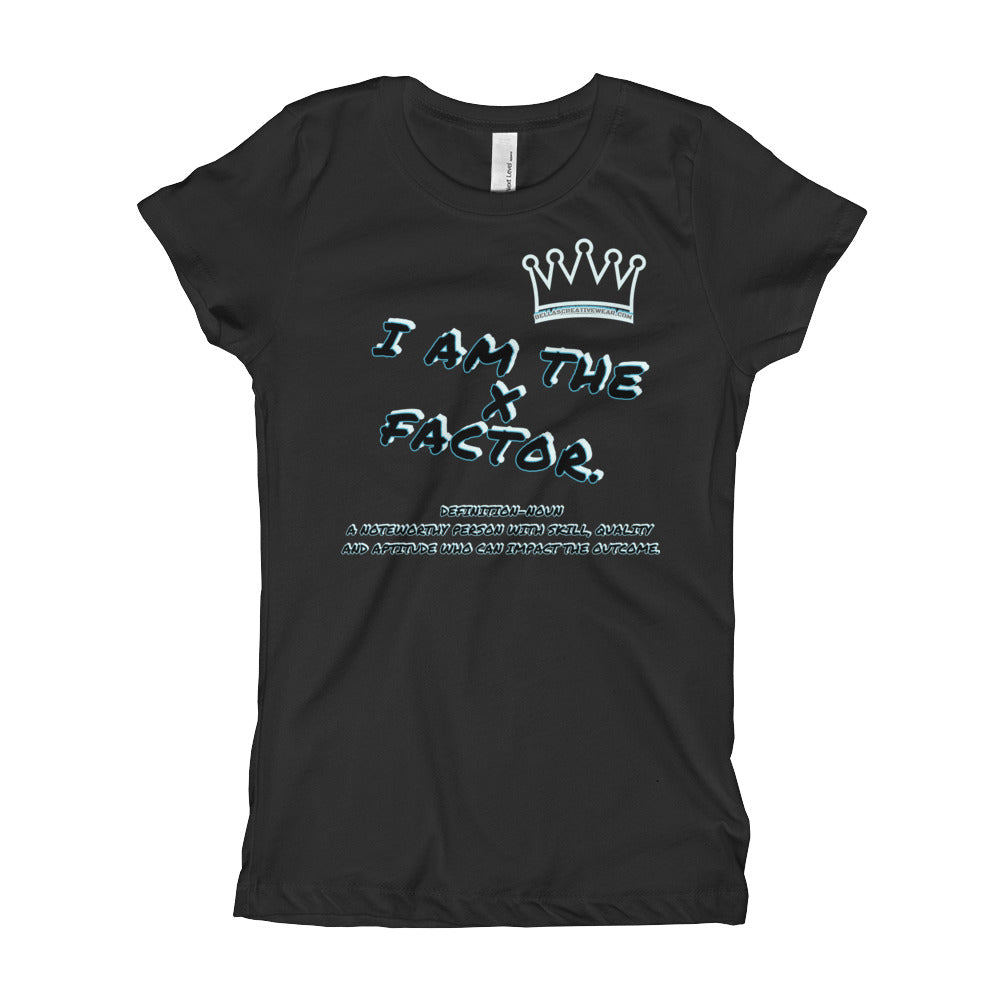 I AM THE X FACTOR. | GIRLS EXTREME COMFORT SLIM FIT SHIRT