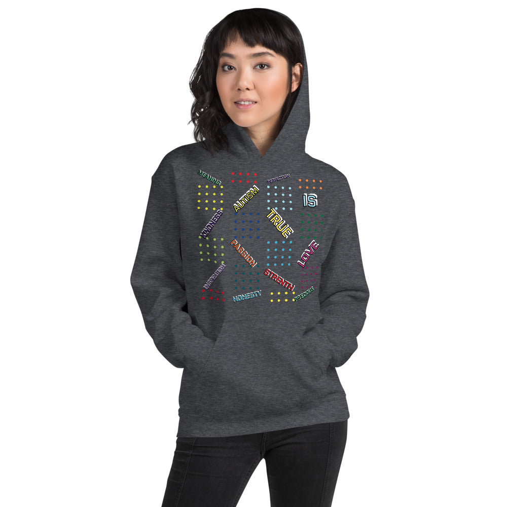 WHAT IT MEANS TO BE AUTISTIC | UNISEX HEAVY DUTY PULLOVER SWEATER